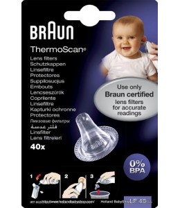 Braun ThermoScan Disposable Lens Filters LF40